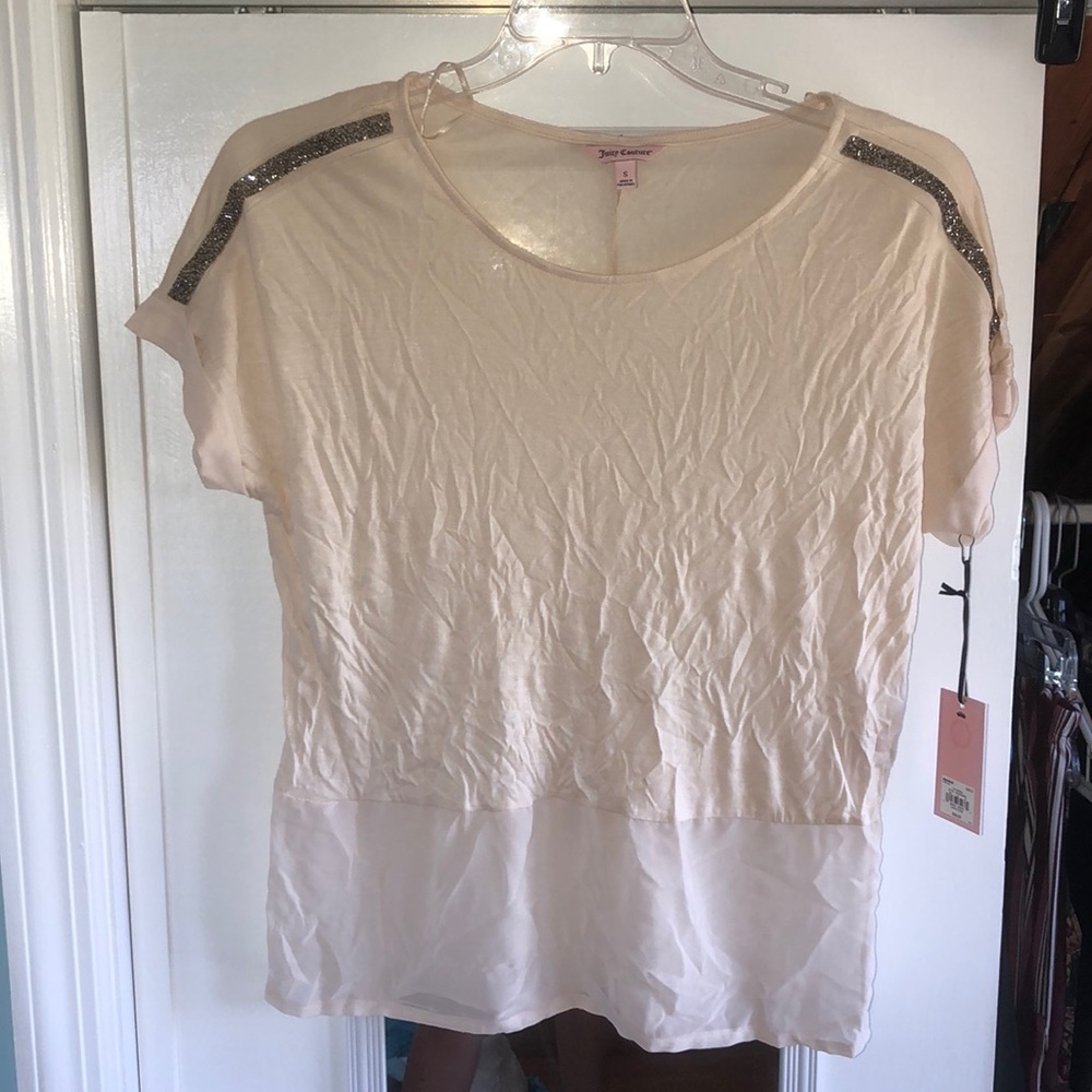 White shirt with tags